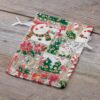 Organza bags 10 x 13 cm - Christmas / 5 Printed organza bags