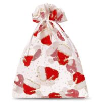 Organza bags 10 x 13 cm - Christmas Christmas bag