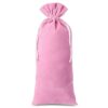 Velvet pouches 11 x 20 cm - light pink Pink bags