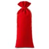 Velvet pouches 11 x 20 cm - red Medium bags 11x20 cm