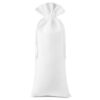 Velvet pouches 11 x 20 cm - white Medium bags 11x20 cm