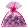 Organza bags 10 x 13 cm - fuchsia Fuchsia bags