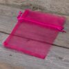 Organza bags 11 x 14 cm - fuchsia For children