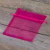 Organza bags 12 x 15 cm - fuchsia Easter