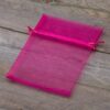 Organza bags 13 x 18 cm - fuchsia Valentine's Day
