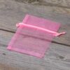 Organza bags 8 x 10 cm - pink Small bags 8x10 cm