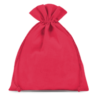 Cotton bags 30 x 40 cm - red Valentine's Day