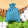 Cotton bags 30 x 40 cm - turquoise Soaps