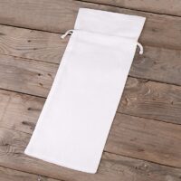 Cotton pouches 16 x 37 cm - white Hen and stag night