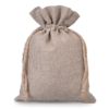Natural pure linen bags 22 x 30 cm Large bags 22x30 cm