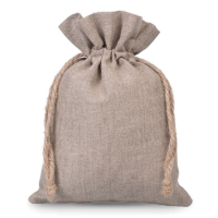 Natural pure linen pouches 18 x 24 cm Medium bags 18x24 cm