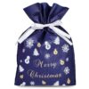 Nonwoven bags sized 30 x 45 cm, with Christmas-themed print Christmas bag