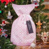 Nonwoven bags sized 30 x 45 cm with Christmas-themed print All products