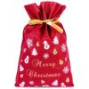 Nonwoven bags sized 40 x 56 cm, with Christmas-themed print Christmas bag