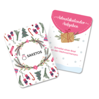 Task cards for an Advent calendar (DE) All products