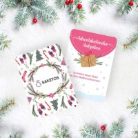 Task cards for an Advent calendar (DE) Christmas