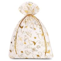 Organza bags 26 x 35 cm - Christmas / 8 Christmas bag