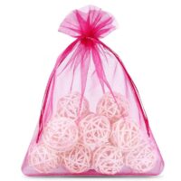 Organza bags 26 x 35 cm - fuchsia Fuchsia bags