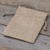 Burlap bag 11 cm x 14 cm - natural