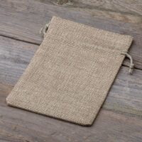 Burlap bag 13 cm x 18 cm - natural Zero waste