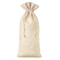 Burlap bag 16 x 37 cm - light natural Medium bags 16x37 cm