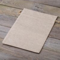 Burlap bag 22 x 30 cm - light natural Burlap bags / Jute bags