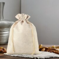 Jute bag 26 x 35 cm - light natural Jute Bags