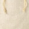 Jute bag 26 x 35 cm - light natural For children