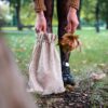 Jute bag 26 x 35 cm - light natural On the move