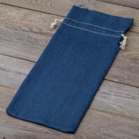 Jeans bag 16 x 37 cm - blue On the move