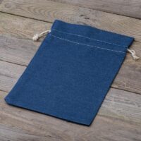 Jeans bag 22 x 30 cm - blue Large bags 22x30 cm