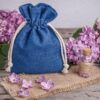 Jeans bag 26 x 35 cm - blue Blue bags