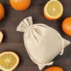 Pouches like linen 13 x 18 cm - natural Zero waste