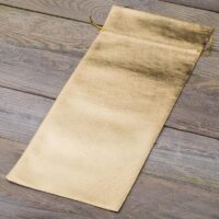 Metallic bag 16 x 37 cm - gold Medium bags 16x37 cm