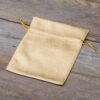 Metallic bags 12 x 15 cm - gold Christmas bag