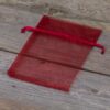 Organza bags 10 x 13 cm - burgundy Lavender and scented dried filling