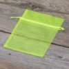 Organza bags 10 x 13 cm - neon green Easter