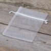 Organza bags 10 x 13 cm - white Baby Shower
