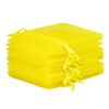 Organza bags 10 x 13 cm - yellow Lavender and scented dried filling