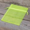 Organza bags 11 x 14 cm - neon green Lavender and scented dried filling
