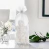 Organza bags 11 x 20 cm - white Medium bags