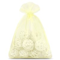 Organza bags 12 x 15 cm - ecru Ecru bags