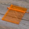 Organza bags 12 x 15 cm - orange Halloween