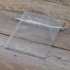 Organza bags 12 x 15 cm - silver Table decoration