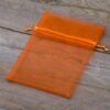 Organza bags 13 x 18 cm - orange Easter