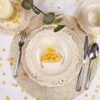 Organza bags 13 x 27 cm - gold Gold bags