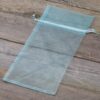 Organza bags 13 x 27 cm - light blue Fruit bags