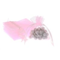 Organza bags 15 x 20 cm - light pink Organza bags