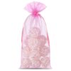 Organza bags 15 x 33 cm - pink Medium bags 15x33 cm