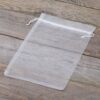 Organza bags 16 x 22 cm - white Organza bags
